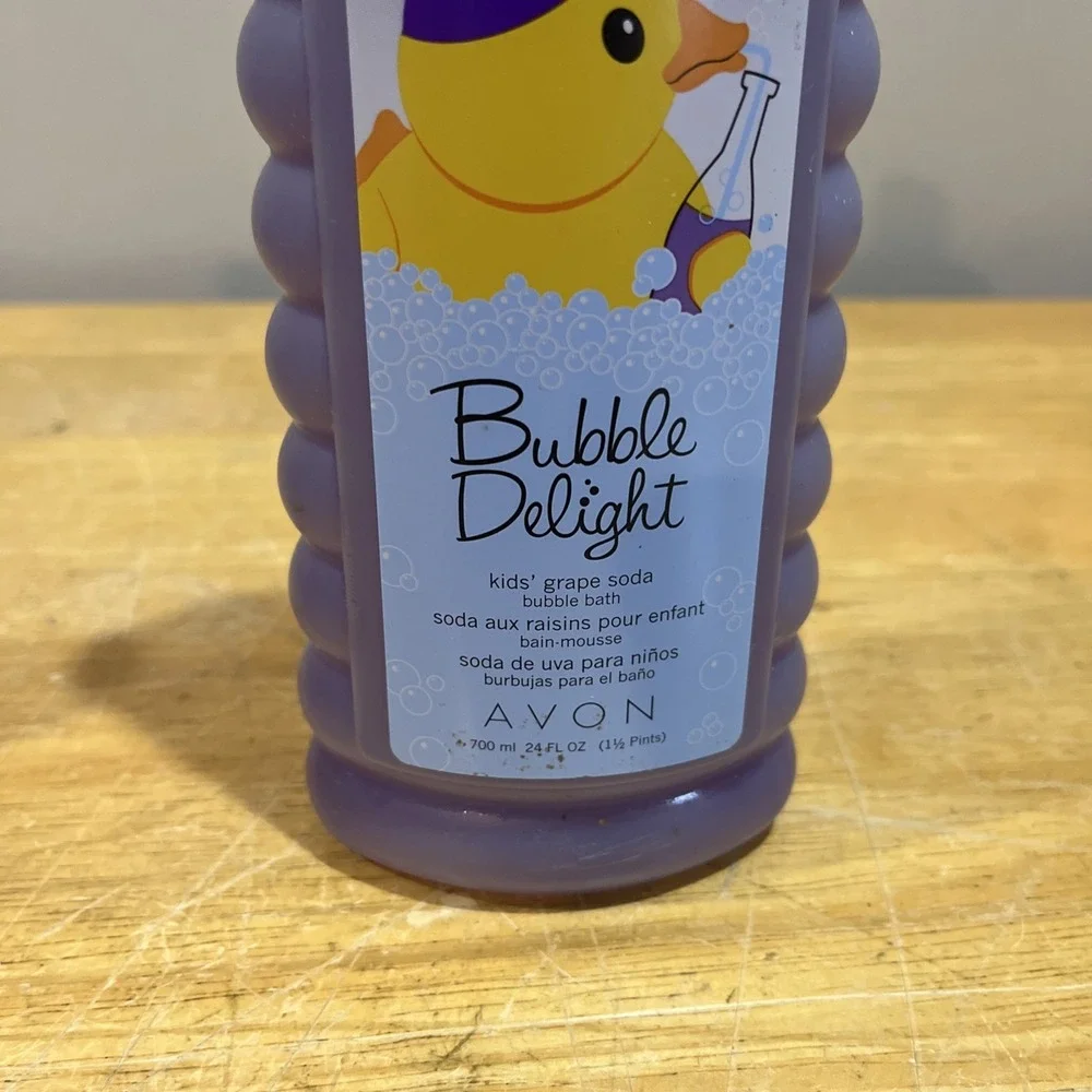 2011 Avon Bubble Bath‎ Delight For Kids Bubble Bath Grape Soda  24Oz Sealed